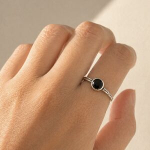 Anillo Ónix- Protección, confianza, seguridad