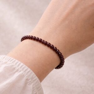 Pulsera Granate-Energía y Vitalidad- Muñeca pequeña