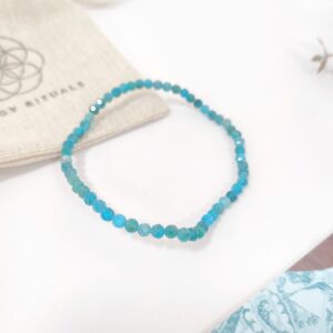 Pulsera Apatito Facetada