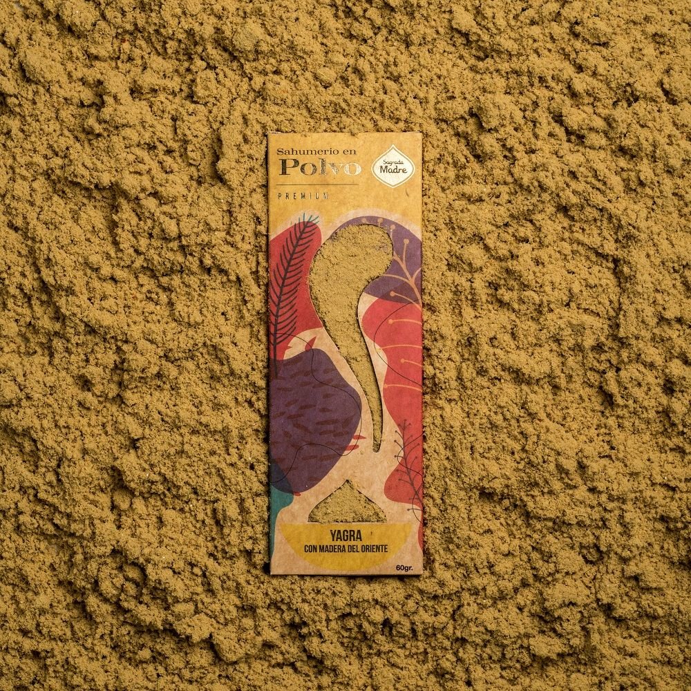 Incienso en Polvo Yagra con Madera de Oriente