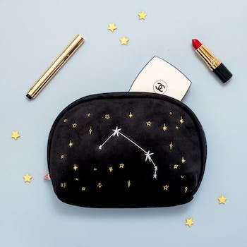 Neceser Premium Terciopelo Horóscopo Aries (Makeup Bag) - Imagen 2