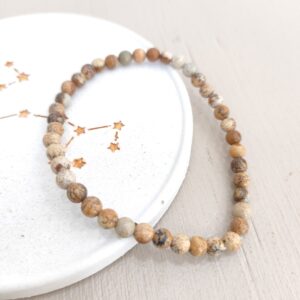 Pulsera Jaspe Madera