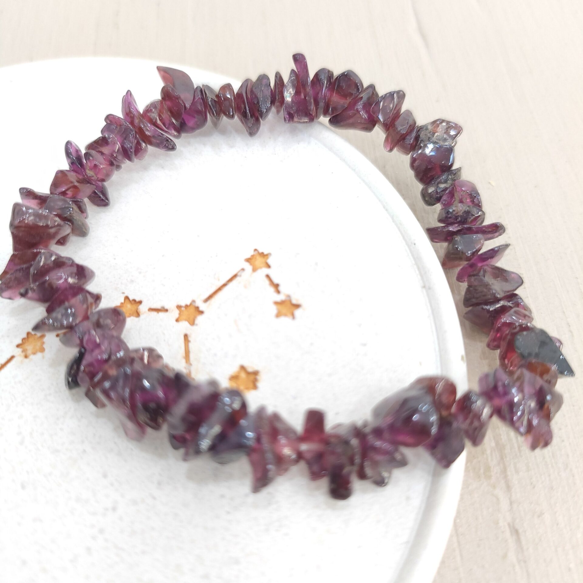 Pulsera Granate chip