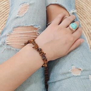 Pulsera Ojo de Tigre chip