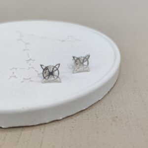 Pendientes Nudo de Bruja. Plata