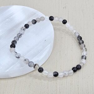 Pulsera Cuarzo Turmalina