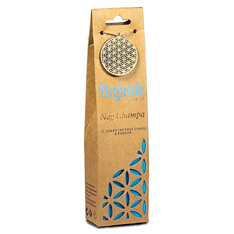 Conos de incienso orgánico. Nag Champa