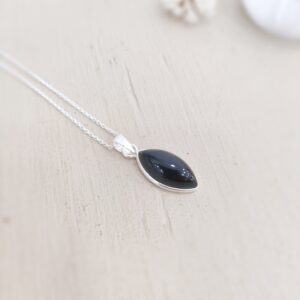 Colgante Ónix. Plata