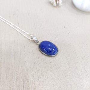 Colgante Lapislázuli. Plata