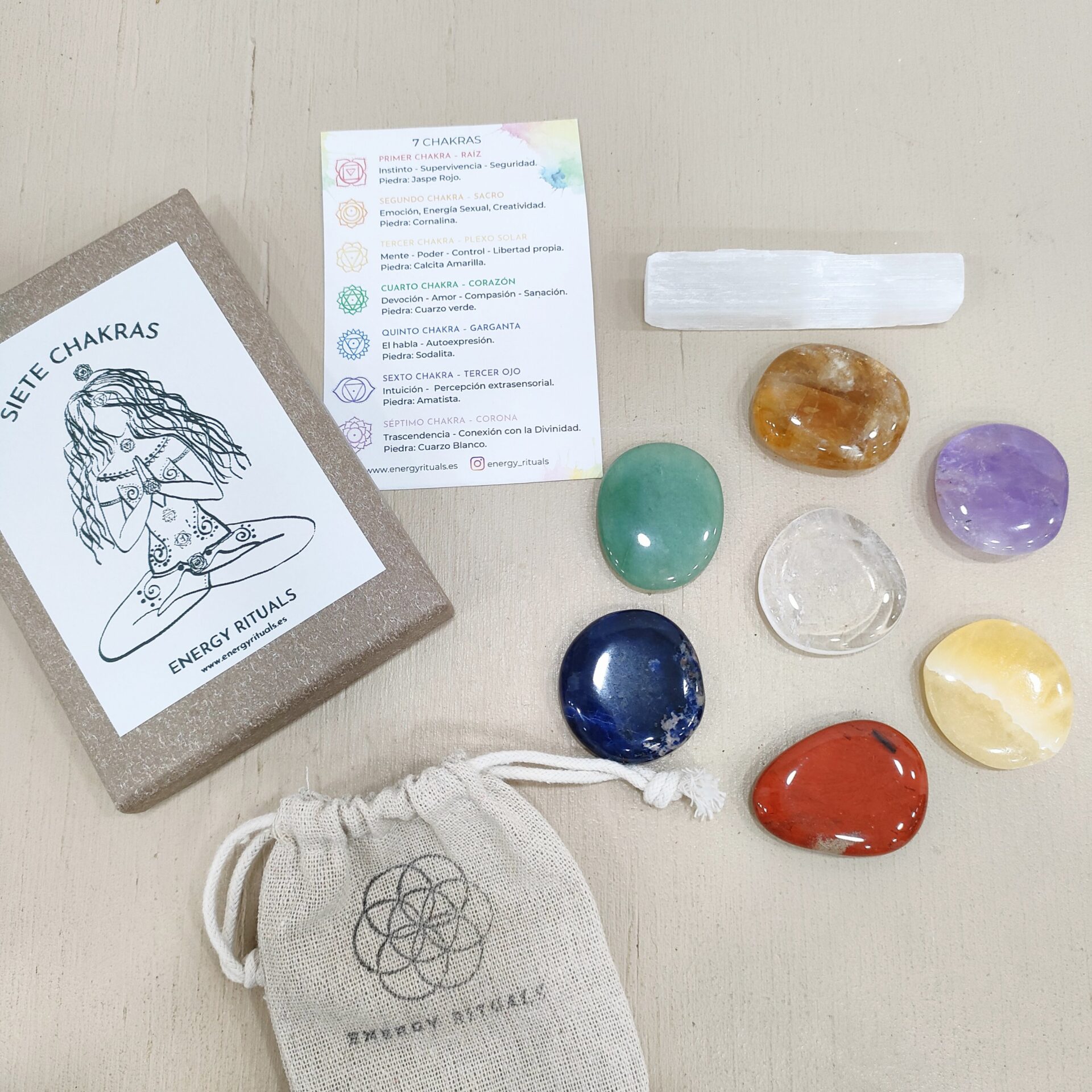 Pack 7 Chakras Grande