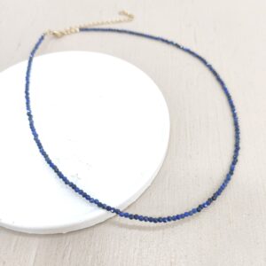 Colgante choker Lapislázuli