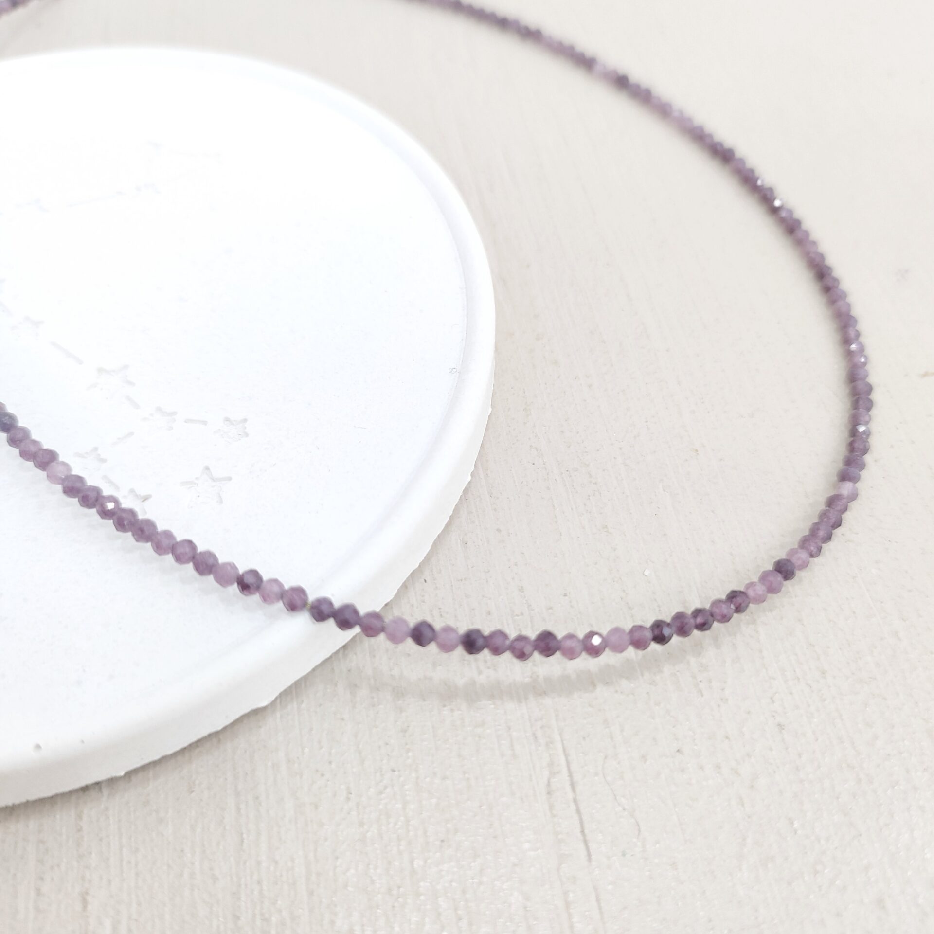 Colgante choker Amatista - Imagen 2
