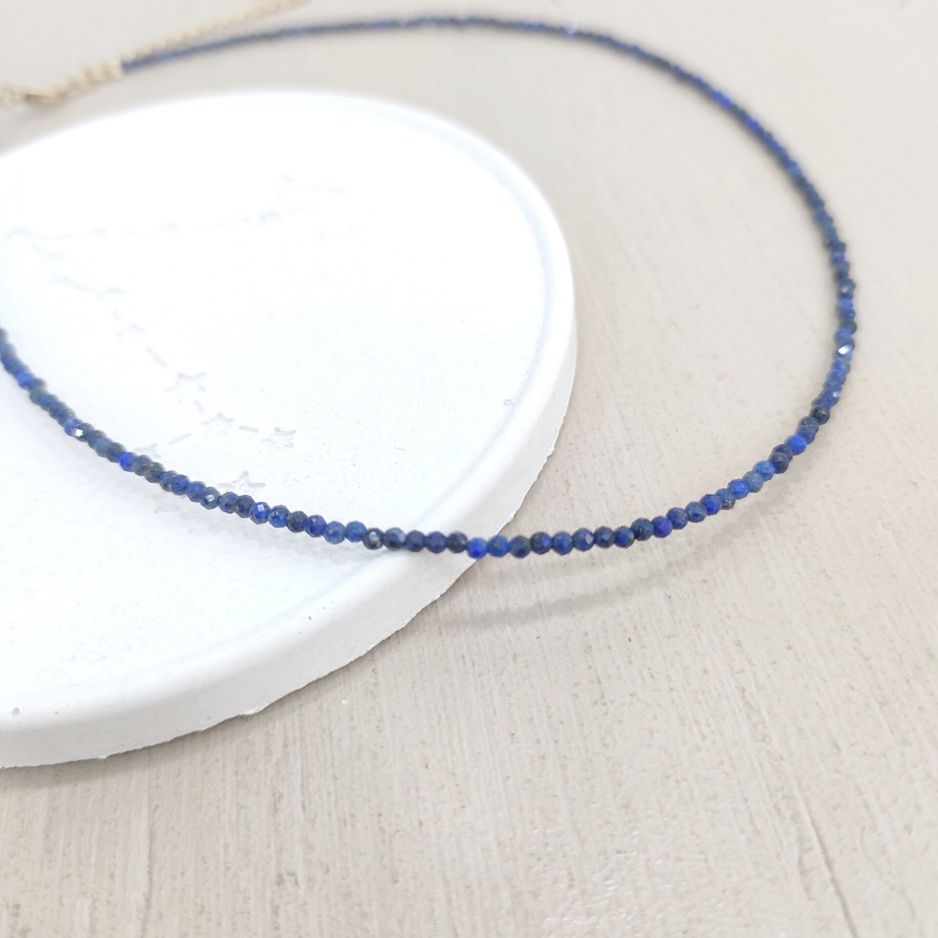 Colgante choker Lapislázuli - Imagen 2