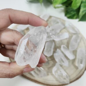 Punta  Cuarzo cristal sin pulir
