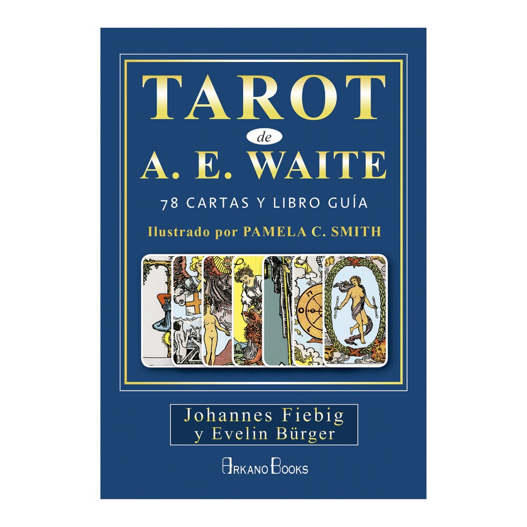 Tarot de A.E. Waite.
78 cartas y libro guía