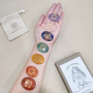 Pack 7 Chakras con símbolos