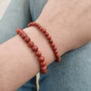 Pulsera Jaspe Rojo