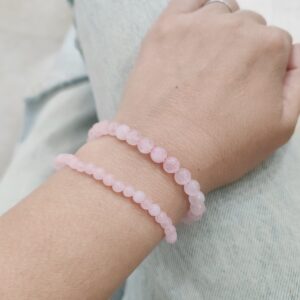 Pulsera Cuarzo Rosa