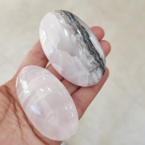 Mangano Calcita Rosa. Piedra de palma