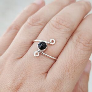 Anillo Turmalina ajustable