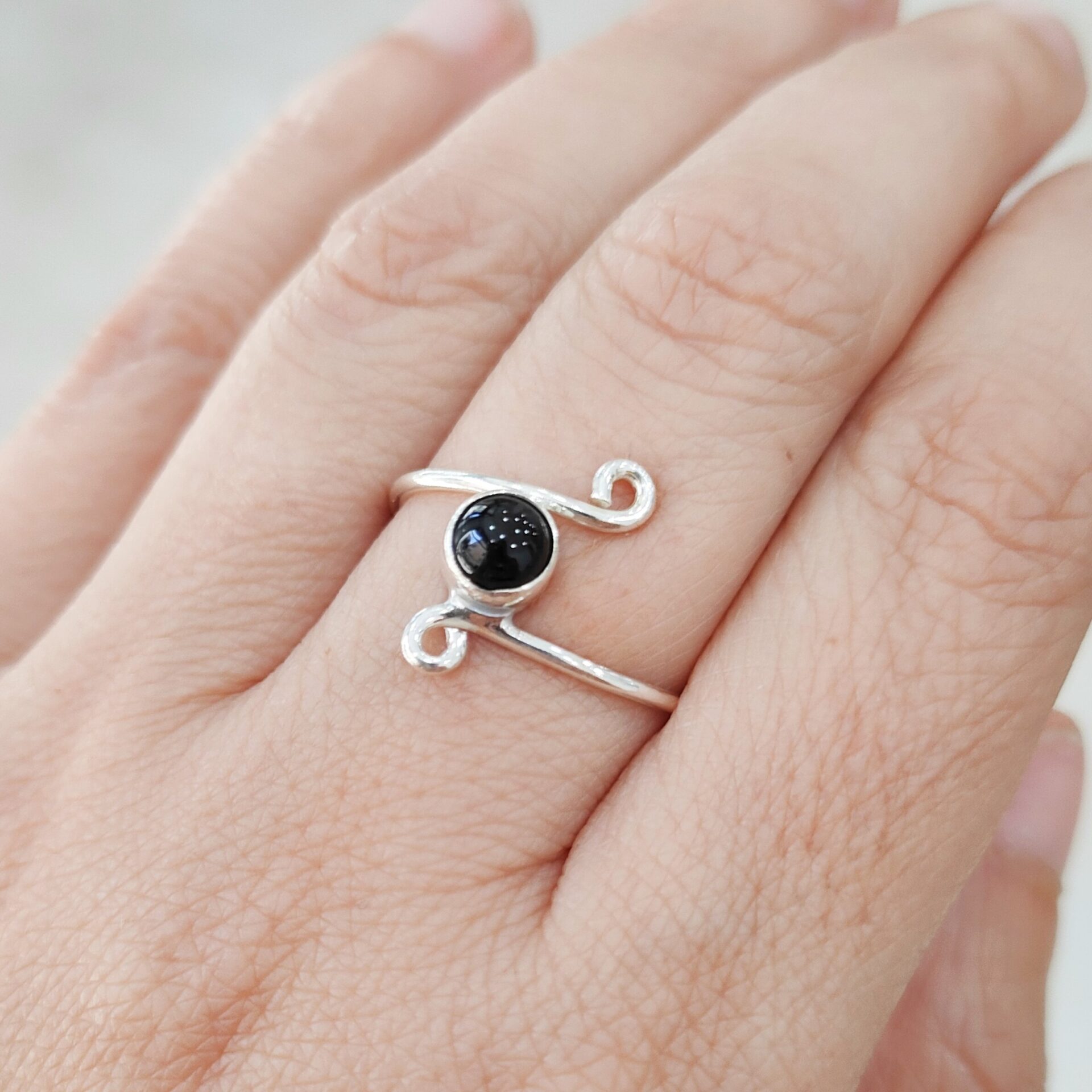 Anillo Turmalina ajustable