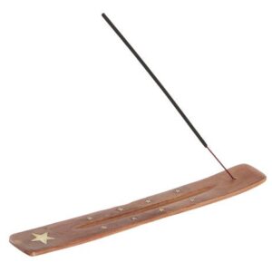 Porta Incienso Madera Clásico