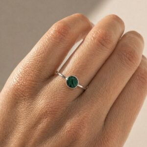 Anillo Malaquita- Transformación, Confianza