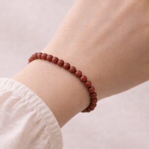 Pulsera Jaspe Rojo-Energía y estabilidad- Muñeca pequeña