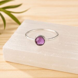 Anillo Amatista- Calma, Claridad