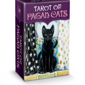 Tarot mini of pagan cats. Multiidioma