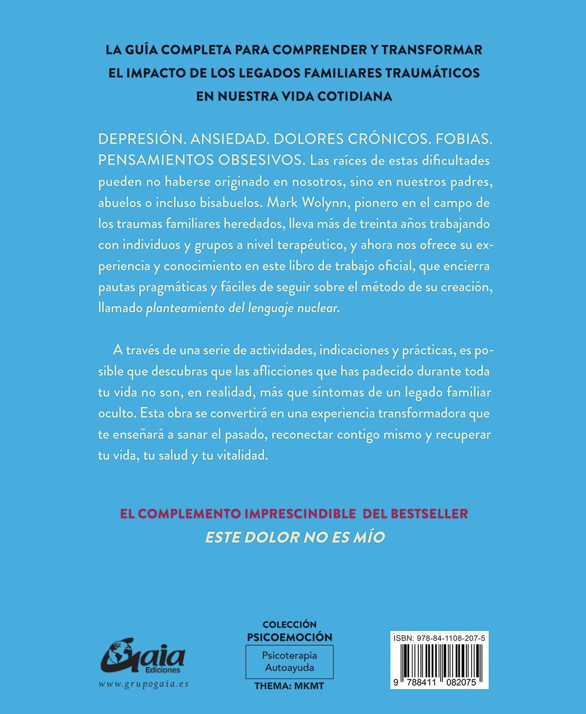 Este dolor no es mío. Libro de trabajo Oficial - Imagen 2