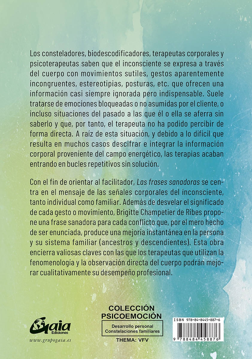 Las Frases Sanadoras. El lenguaje corporal y espacial en las constelaciones familiares - Imagen 2