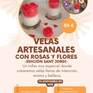 Crea tu Vela- Taller Presencial Especial St Jordi- 25 de Abril