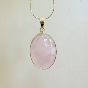 Colgante Cuarzo Rosa