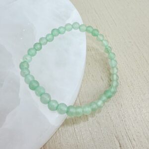 Pulsera Cuarzo Verde muñeca pequeña
