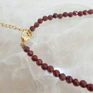 Colgante Choker Granate