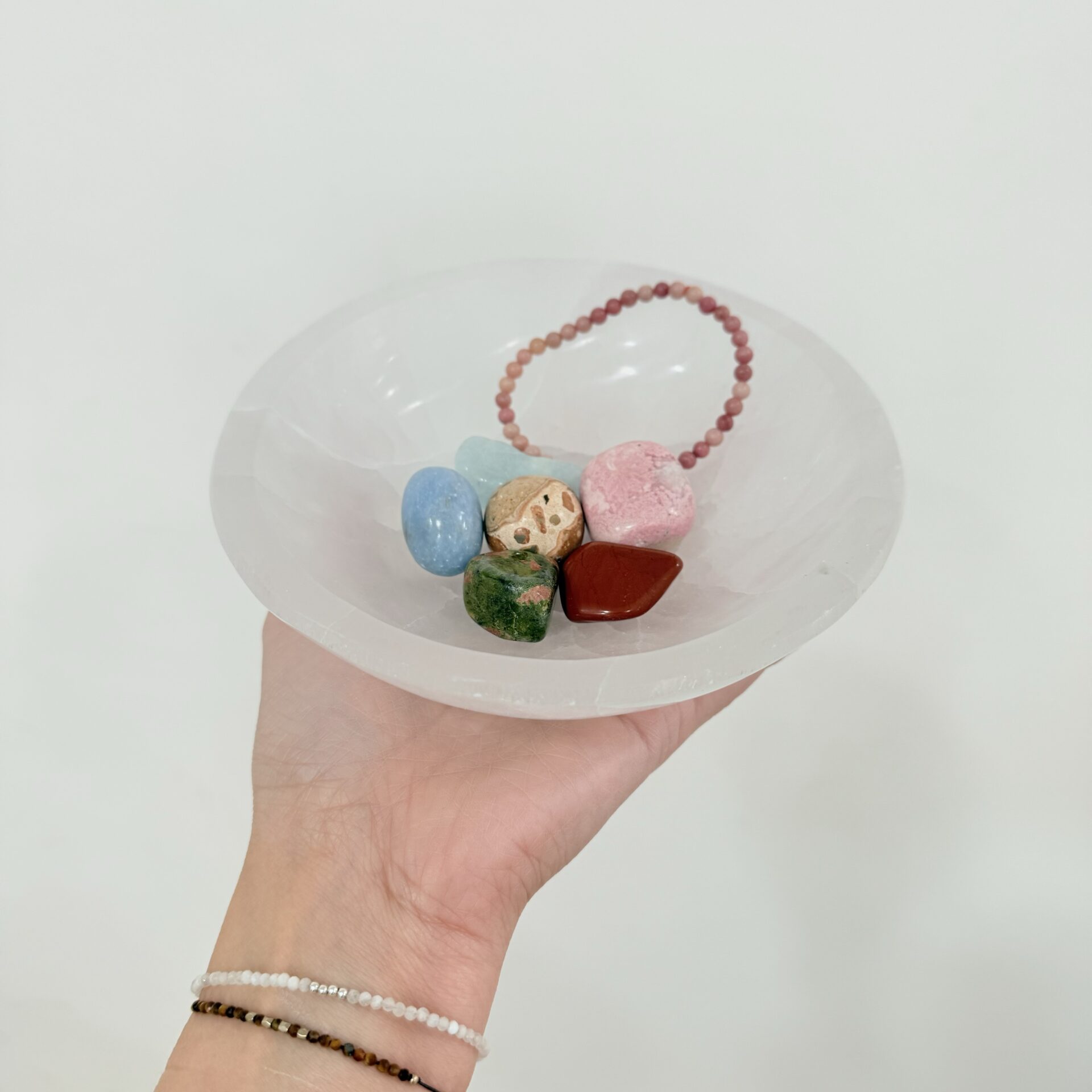Cuenco Selenita Grande (14-15 cm) - Imagen 4
