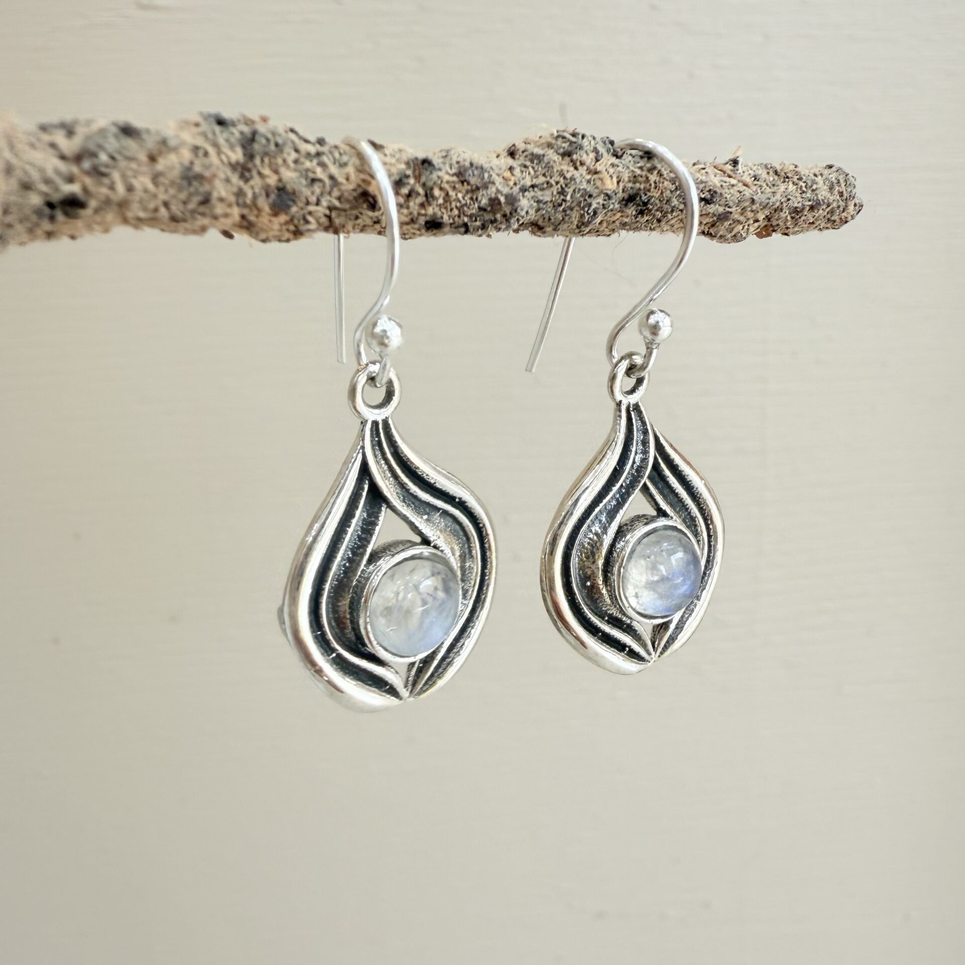 Pendientes Piedra Luna