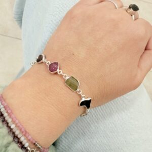 Pulsera Turmalina Multicolor