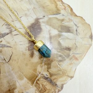 Colgante Apatita Azul