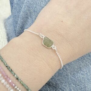 Pulsera Turmalina Verde