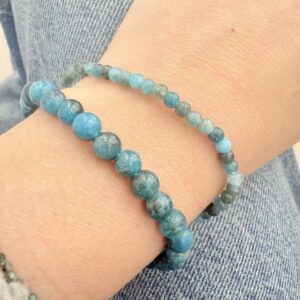 Pulsera de Apatito Azul