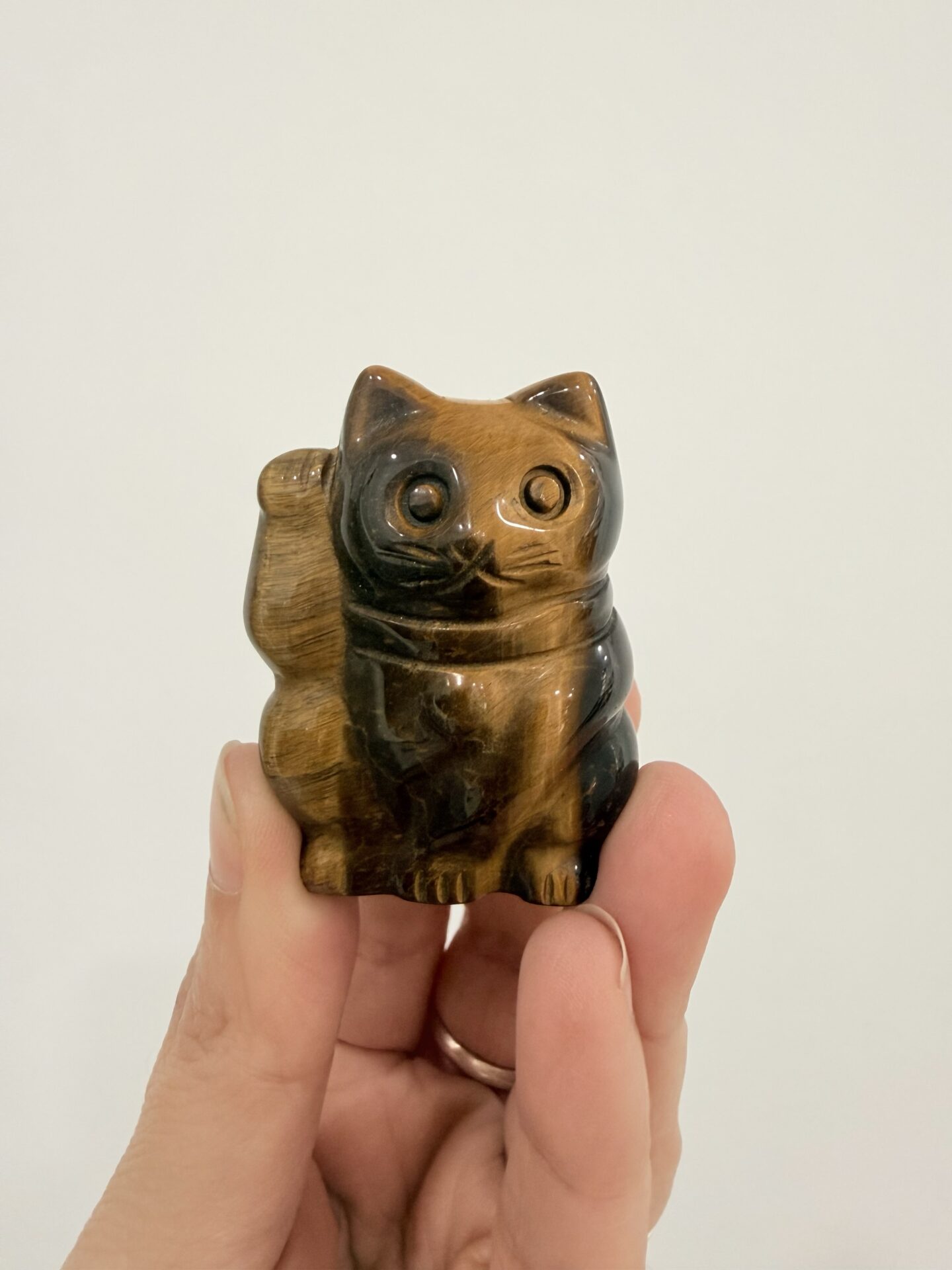 Gato de la suerte Ojo de Tigre - Imagen 2