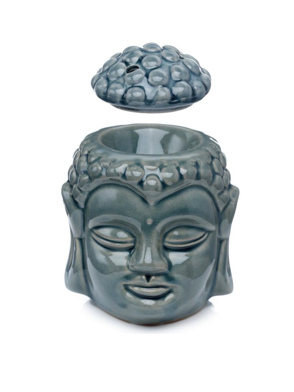 Buda. Quemador de aceites y ceras aromáticas - Imagen 2