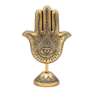 Mano de Fátima con base. 
Protección y Luz